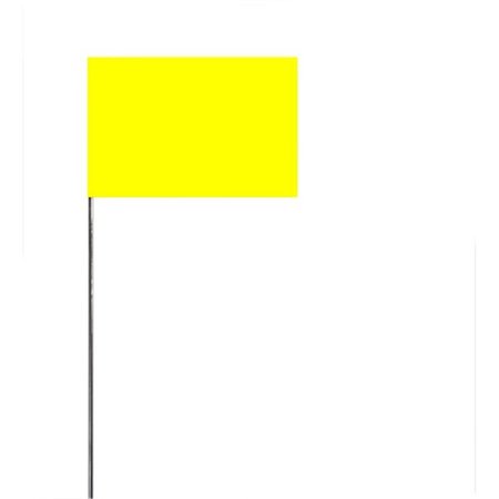 SWANSON TOOL CO Swanson Tool FYG21100 Flag Stake; Yellow - Bundle of 100 FYG21100